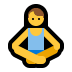 🧘‍♂️ man in lotus position display on Windows